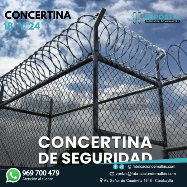 Alambre concertina  24° y 18°